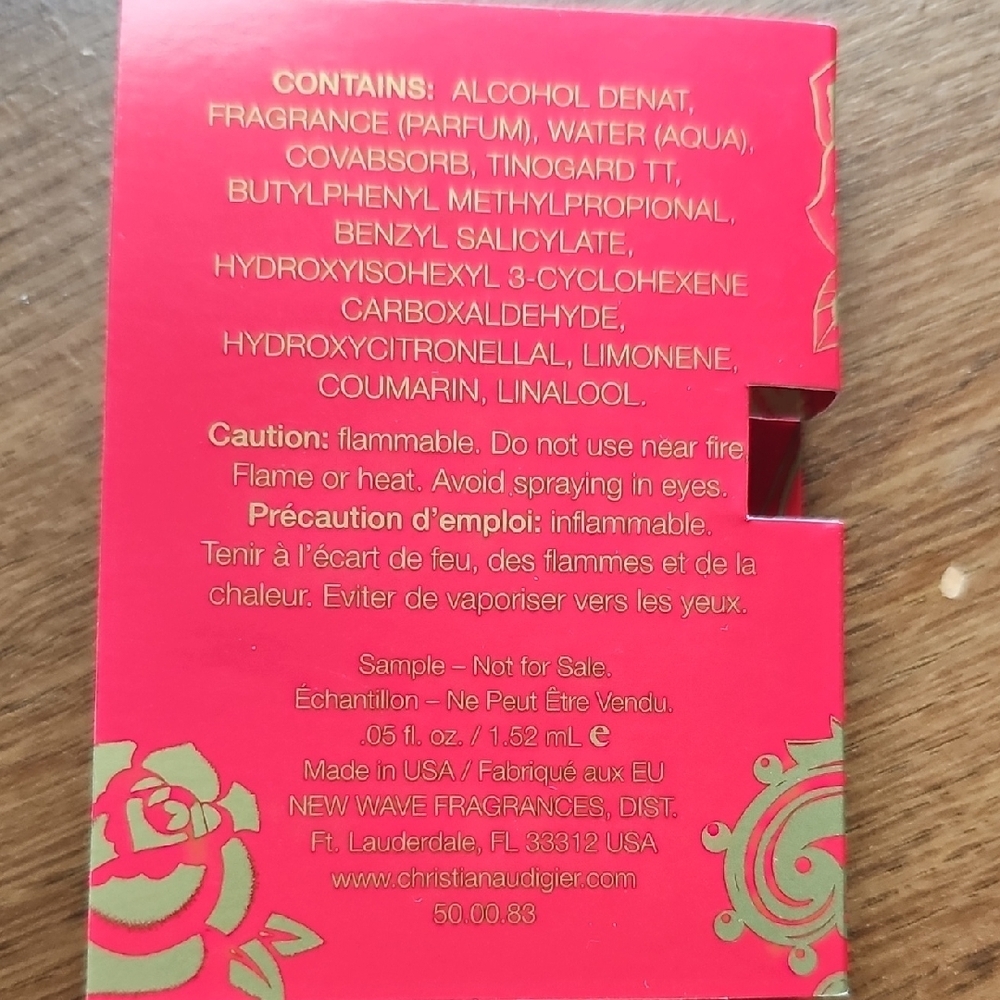 New Christian Audigier Eau de Parfum Perfume Sample Spray 0.05 Fl oz X 3 - Picture 3 of 5